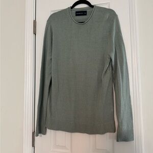 Abercrombie & Fitch Pima Cotton Open Hem Crew Sweater